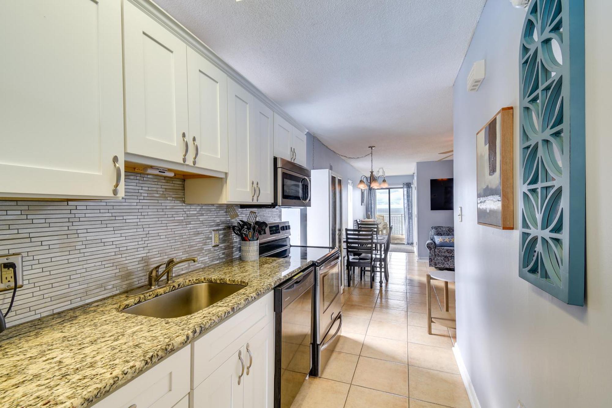 North Myrtle Beach Condo With Beach Access And Views! Exterior foto